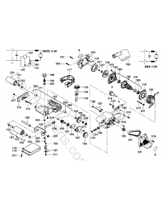 AEG BBS1100 Spare Parts