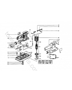 AEG VSE230 Spare Parts