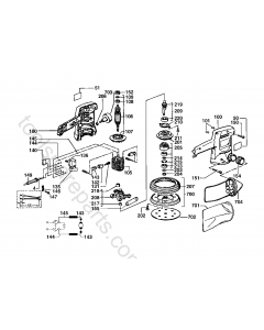 AEG EX450-125 Spare Parts