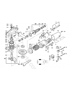 AEG WS700-100 Spare Parts