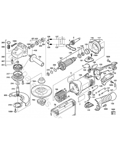 AEG WS12-125MX Spare Parts