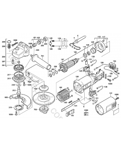 AEG WS1005-125 Spare Parts