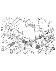 AEG MFE1305 Spare Parts