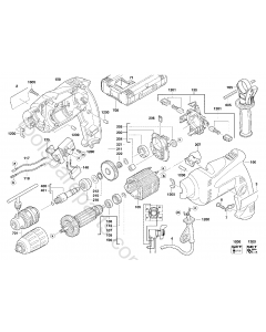 AEG SB6100 Spare Parts