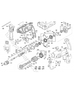 AEG SB2E720RX Spare Parts