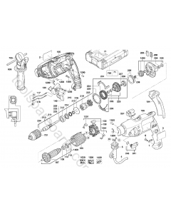 AEG SB2E715R Spare Parts