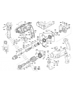 AEG SB2E705R Spare Parts