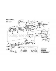 Bosch PAM 500 0603261037 Spare Parts