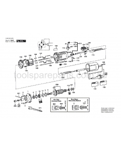 Bosch POF 500 A 0603261837 Spare Parts