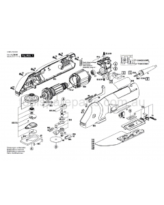 Bosch PFS 250 0603215237 Spare Parts