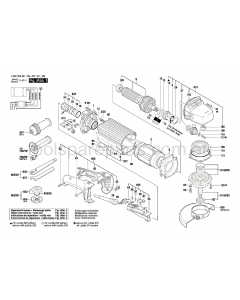 Bosch HWS 85/180 0602329501 Spare Parts
