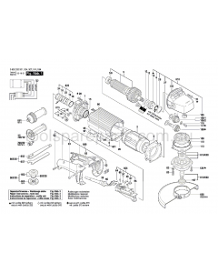 Bosch HWS 88/230 0602332501 Spare Parts