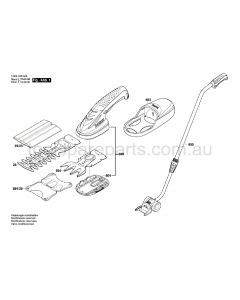 Bosch ISIO 3600H33A00 Spare Parts