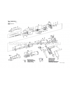 Bosch ---- 0602415001 Spare Parts