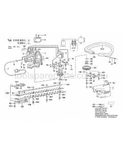 Bosch ---- 0603233237 Spare Parts