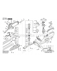 Bosch AHS 60-26 3600H47H40 Spare Parts