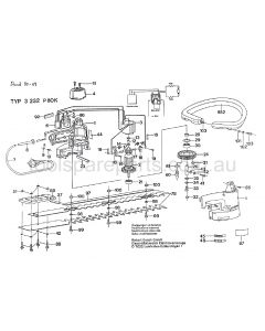 Bosch P 80 / P 80 K 0603232037 Spare Parts