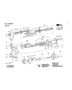 Bosch GR.55 0602506107 Spare Parts
