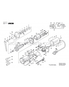 Bosch GGS 27 C 0601210737 Spare Parts