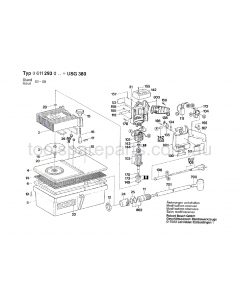 Bosch USG 380 0611293037 Spare Parts