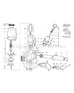 Bosch 3.5 KW 0607356101 Spare Parts