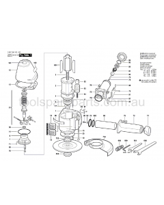 Bosch 3.5 KW 0607356102 Spare Parts
