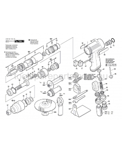 Bosch 400 WATT-SERIE 0607361100 Spare Parts