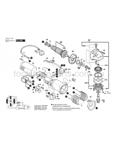 Bosch PWS 2000 3603D11340 Spare Parts