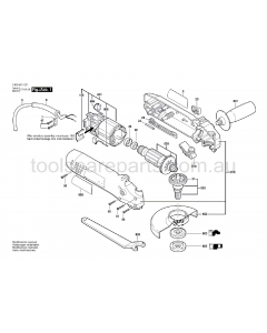 Bosch PWS 6-100 0603401037 Spare Parts