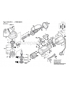 Bosch PWS 620 S 0603273137 Spare Parts