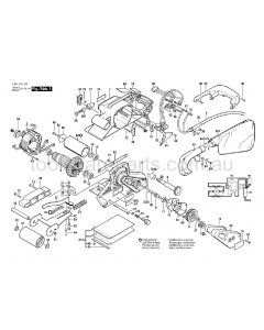 Bosch GBS 100 AE 0601273737 Spare Parts