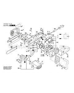 Bosch AKE 30-17 S 0600836037 Spare Parts
