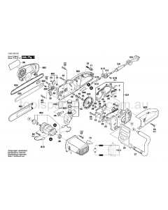 Bosch AKE 40-19 S 3600H36F41 Spare Parts
