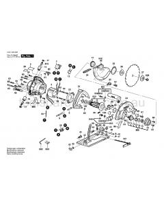 Bosch GKS 190 3601E23X40 Spare Parts