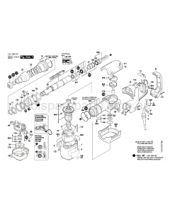 Bosch GSH 388 0611388037 Spare Parts