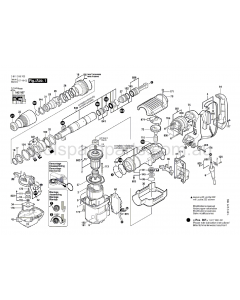 Bosch GSH 5 E 0611318737 Spare Parts