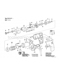 Bosch GR.57 0602127101 Spare Parts
