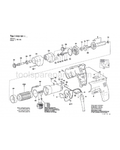 Bosch GR.57 0602131101 Spare Parts