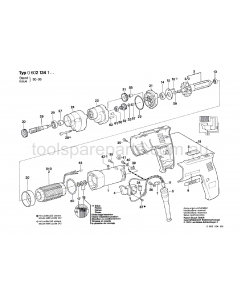 Bosch GR.57 0602134101 Spare Parts