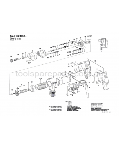 Bosch GR.57 0602135101 Spare Parts