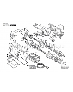 Bosch GSB 12 VES-2 0601937537 Spare Parts