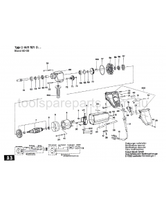 Bosch UB(J)75B 26 0601101021 Spare Parts