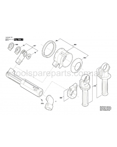 Bosch GDE 16 plus 1600A001FV Spare Parts