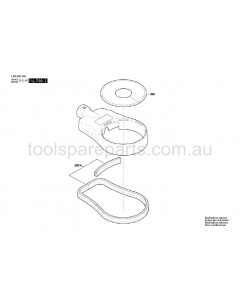 Bosch GDE162 1600A001G8 Spare Parts