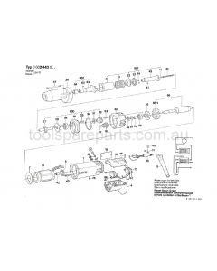 Bosch ---- 0602443004 Spare Parts