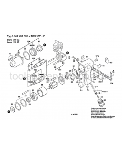 Bosch DDS 1/2" 0607450603 Spare Parts