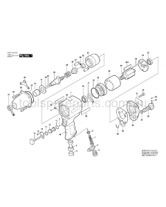 Bosch DDS 1/2" Y-355 H 0607450612 Spare Parts