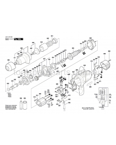 Bosch GDS 18 E 3601D44040 Spare Parts