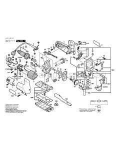 Bosch GST 100 0601588137 Spare Parts