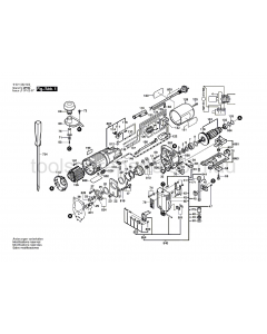 Bosch GST 60 PE 0601582637 Spare Parts